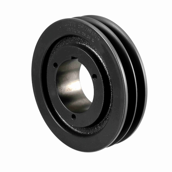 2 Groove Cast Iron Bushed Bore Multiple Sheave, 2Q5V71